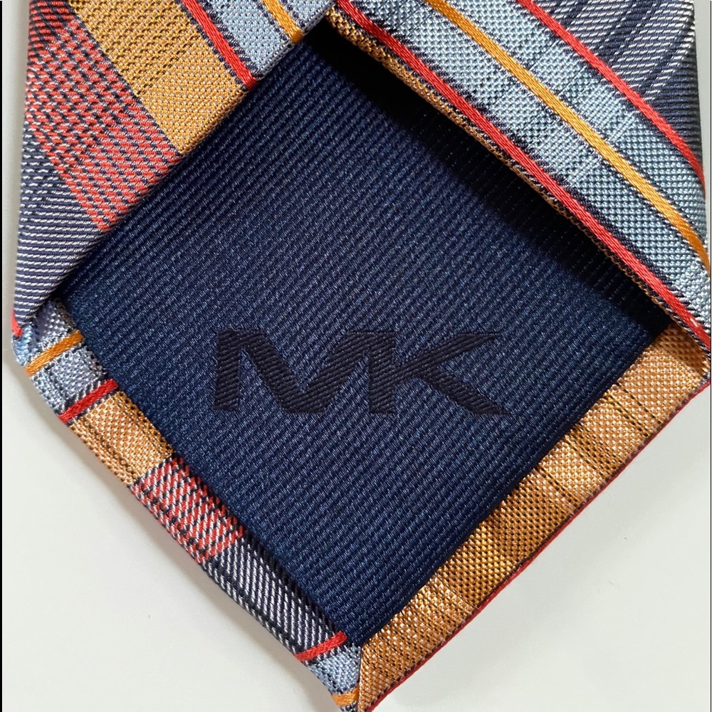 Michael Kors Multi Pop Plaid Tie - Picture 2 of 6